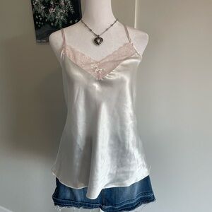 light pink linea donatella cami slip top